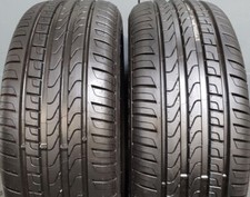 205 50 R 17 89V Pirelli Cin P7 * RUNFLAT 7mm+ P522  x2 Part Worn Tyres 2055017