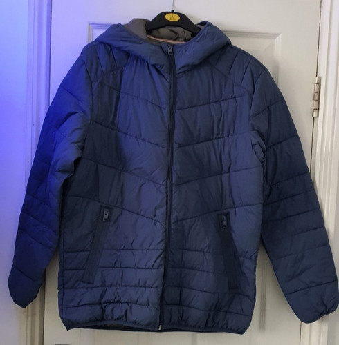 Jack jones men blue puffer - &, men's