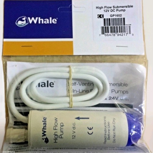 Whale caravan water pump - whale,