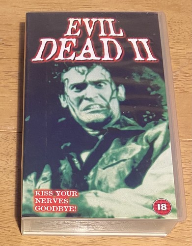 Evil dead vhs tape - evil, 1987