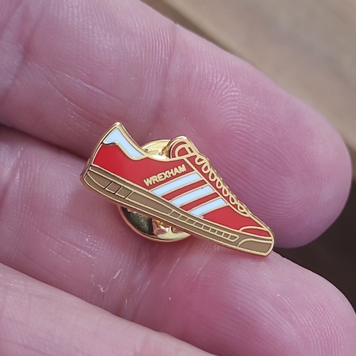 Wrexham badge wear with pride - wrexham,