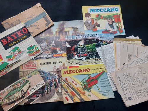 Lot vintage meccano horby - of,
