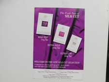 Benson & Hedges Fresh Face of Silkcut  Advertising Flyer 1999