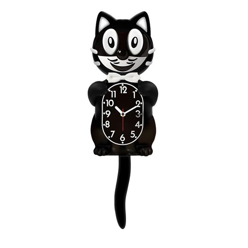 Vintage cat clock - vintage, cute