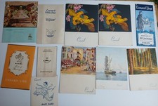 Carthania Cunard memorabilia