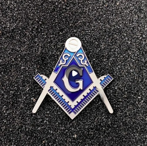 Masonic freemason design car - masonic,
