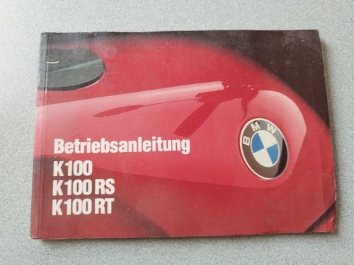 Bmw k100 k100rs - k100rs, k100rt