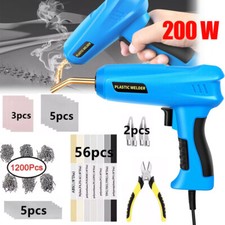 Hot Stapler Plastic Repair Welder 200W Car Bumper Welding Machine Kit 1200Staple