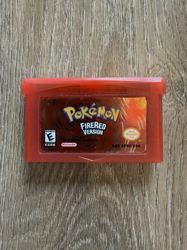 Pokemon firered version game - pokemon,