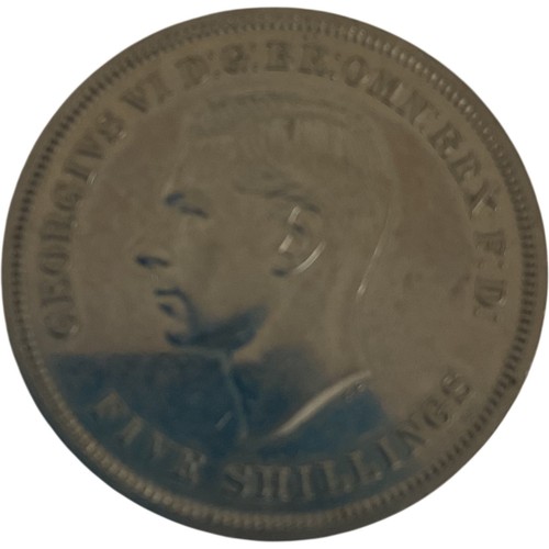 1951 george five shilling - 1951,