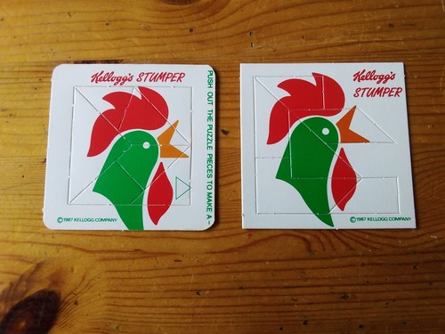 Kelloggs cereal trade - , cards