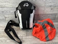 Boblbee Mini Outdoor Backpack Hardshell Orange Black White Zip w/ Dirt Bag