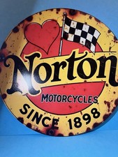 Vintage Norton Sign Repro Sign