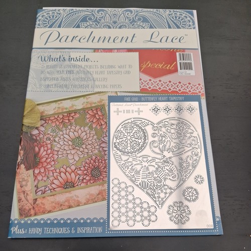 Parchment lace magazine issue - lace,