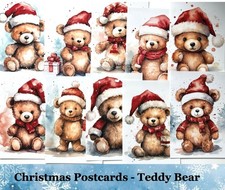 Christmas Postcards - Teddy