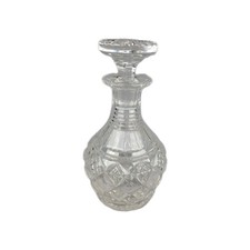 Stuart Decanter Cut Glass