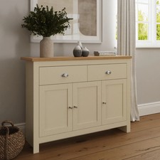 Large Sideboard Cream Oak 3