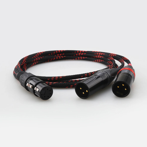 Balanced xlr cable 5pin - xlr, female