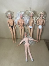 Bundle Of 5 Barbie Mattel