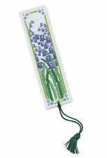 Bluebells Bookmark Cross