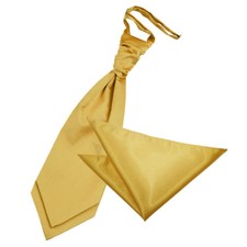 Gold Satin Plain Solid Wedding