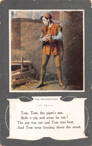 Family history postcard - family,