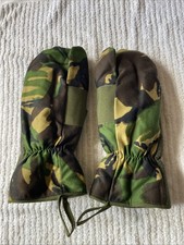 British Army Arctic Mittens Inner MK III Size Large DPM Camo Gloves