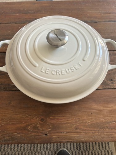 Creuset 26cm shallow cast - le,