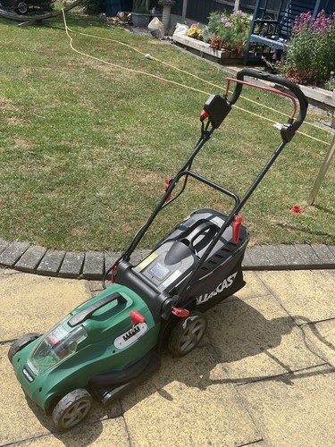 Qualcast electric lawnmower - qualcast,