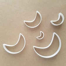 Moon Shape Mini Fondant Cutter Small Sugarcraft Icing Tiny Sharp Stencil Dough