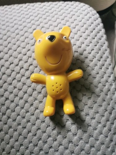 Plastic teddy bear from - bear, peppa