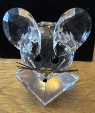 Swarovski Mouse Crystal Figure