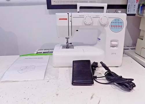 Janome 217 sewing machine - janome,