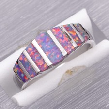 Lavender purple fire - purple, opal
