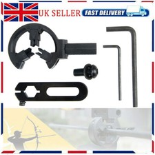 UK Black Whisker Arrow Rest Biscuit Brush For Compound Bow Hunting Shipping Part