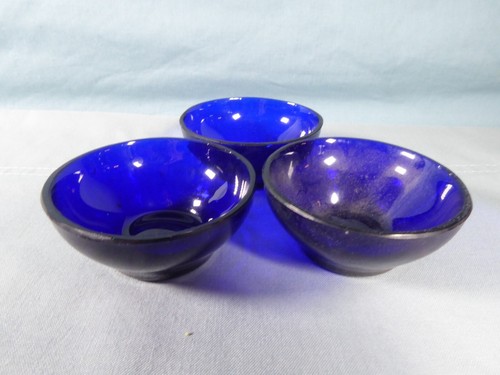 Blue glass liner one - liner,