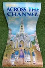 Great Rare Original Vintage 1970s Time Off European Travel Agents Channel Poster