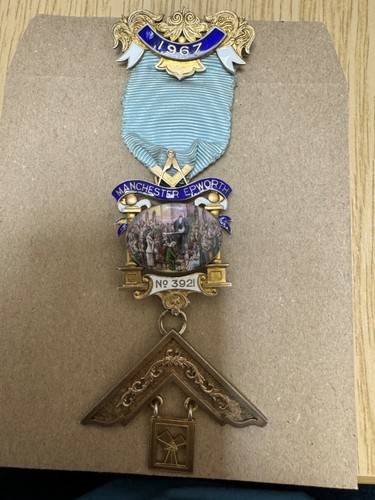 Silver past masters jewel - silver,