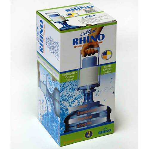 Rhino bottled water - rhino,