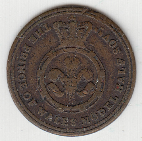 Prince wales model half - wales,