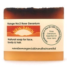 ECZEMA, PSORIASIS, RASH, ITCHY & DRY SKIN relief - Organic Soap for Face & Body