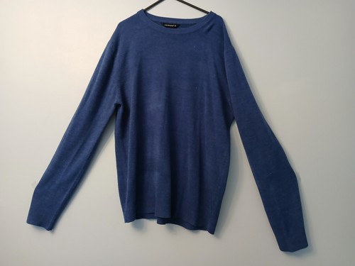 Mens blue jumper cedar wood - mens, xl