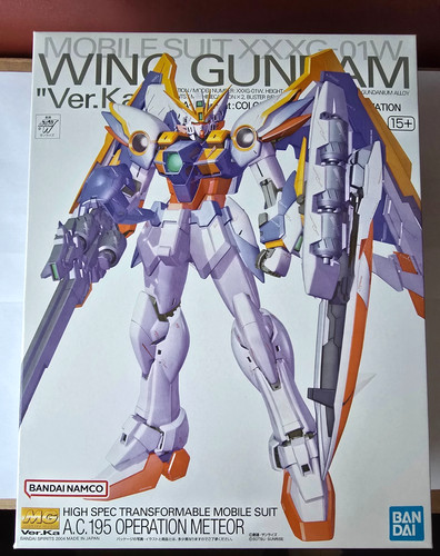 Wing gundam ver unbuilt - ver,