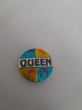 Queen Vintage Metal Pin Badges