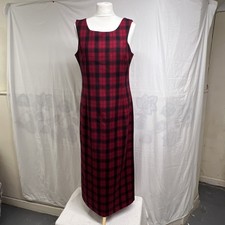 Laura Ashley Red Plaid Tartan
