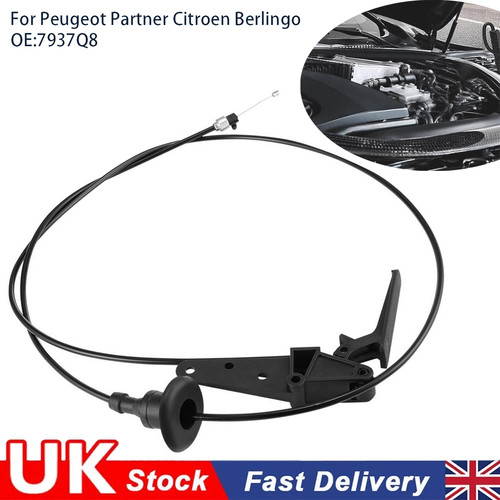Bonnet release cable - bonnet, w/pull