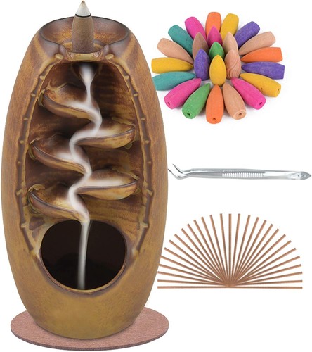 Backflow incense holder - backflow,