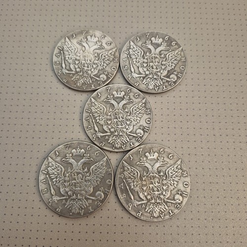 1766 russian ruble catherine - 1766,