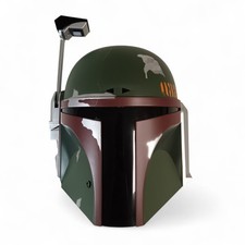 Star Wars Boba Fett Head Armour w/ Light Wall Hanging 3D Lighting | Preloved