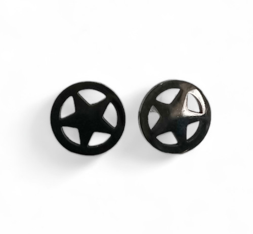 Star stud earrings - stud,